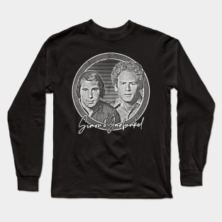 Simon & Garfunkel // Retro Style Fan Design Long Sleeve T-Shirt